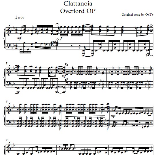 Overlord������֮��OP Clattanoia������