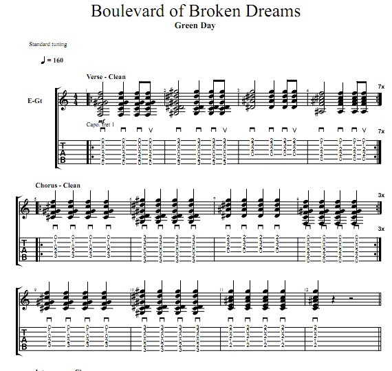 Green Day - Boulevard of Broken Dreams������